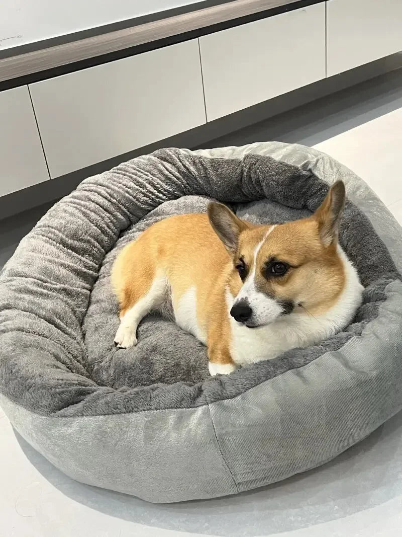 Very Soft And Warm Dog Basket Bed