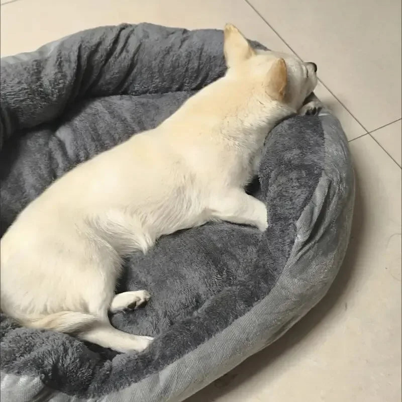 Very Soft And Warm Dog Basket Bed